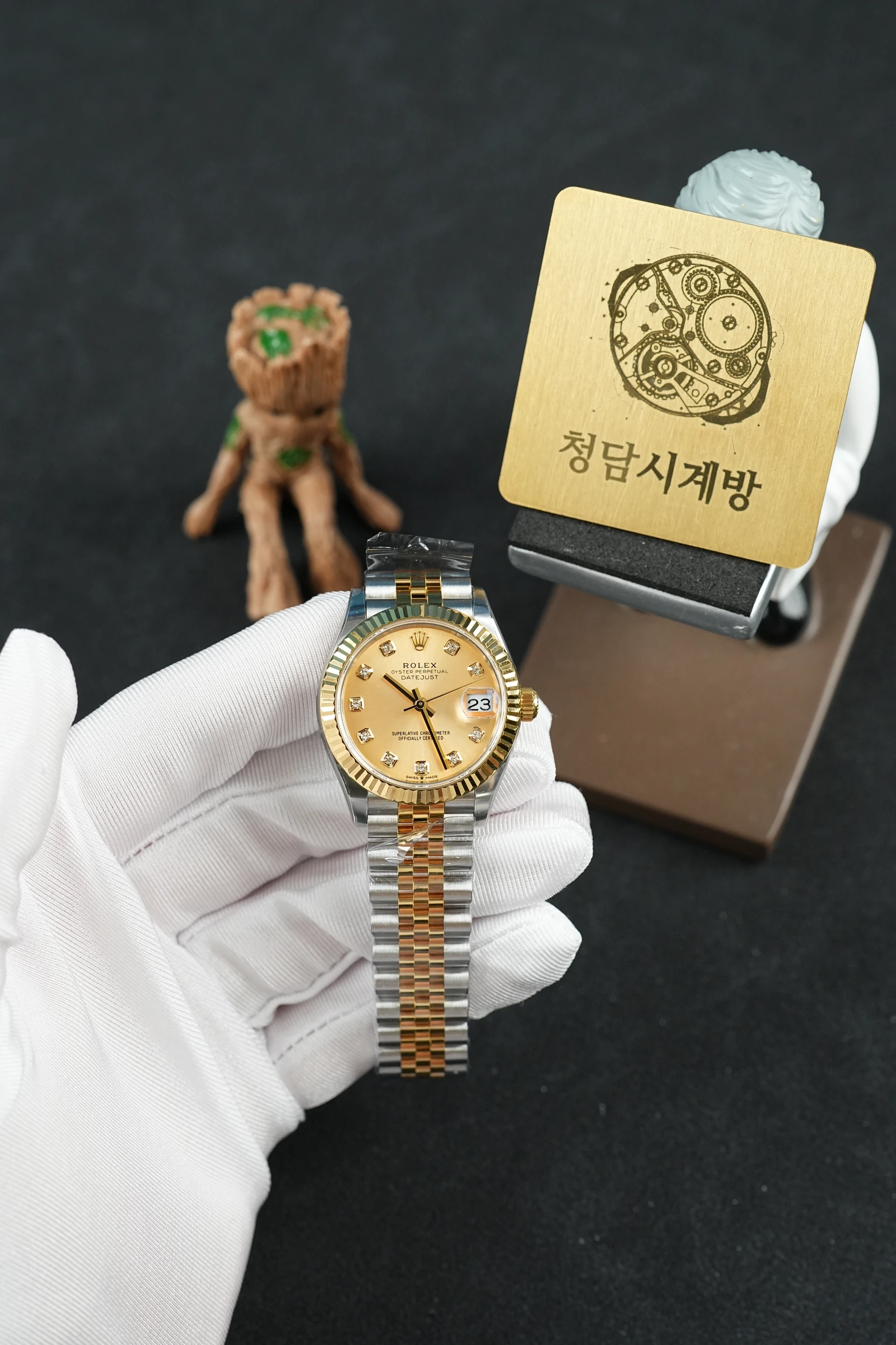 롤렉스 레이디 데이저스트 샴페인골드 10P 상세 이미지 18