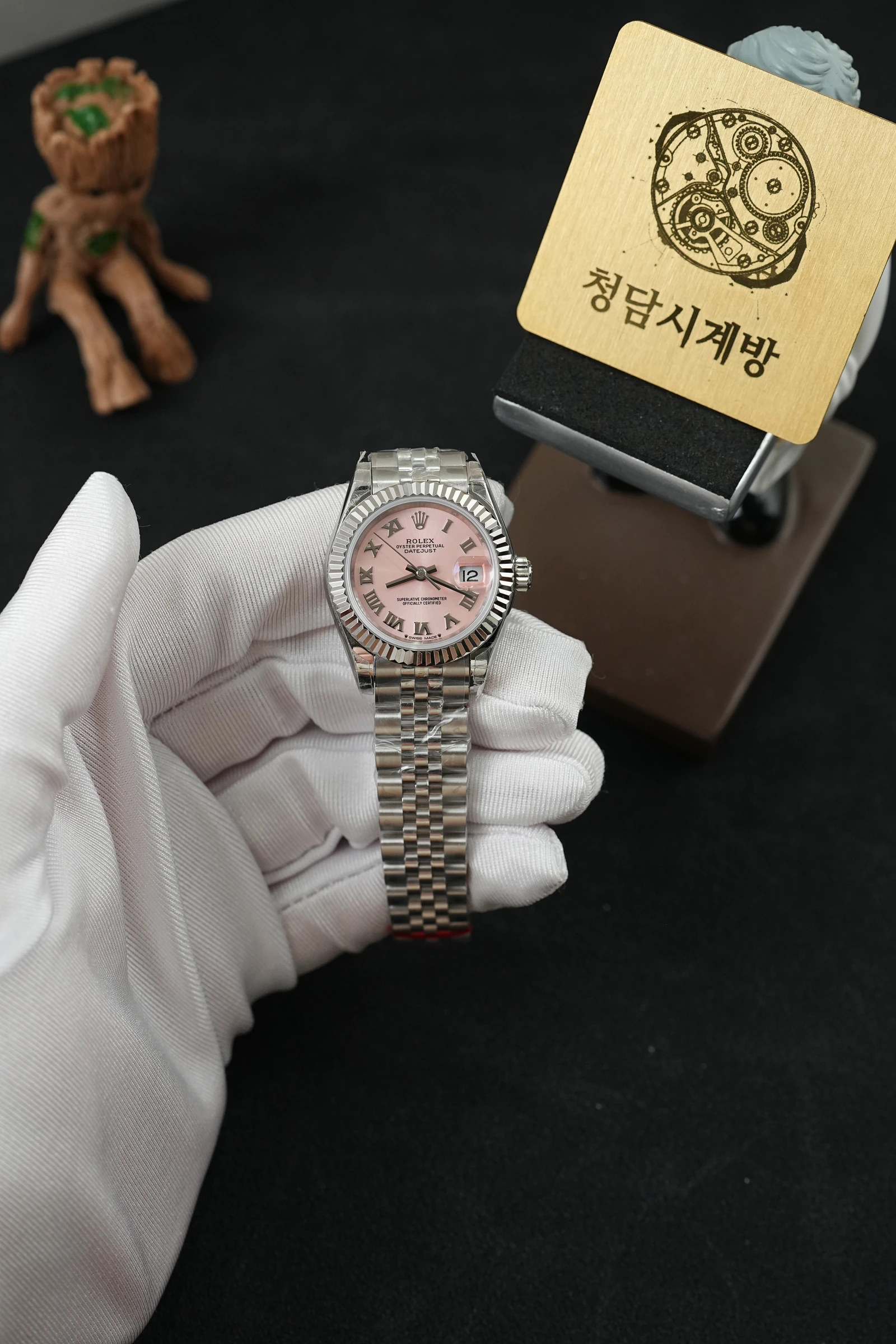 롤렉스 레이디 데이저스트 핑크 로만 상품 이미지 1