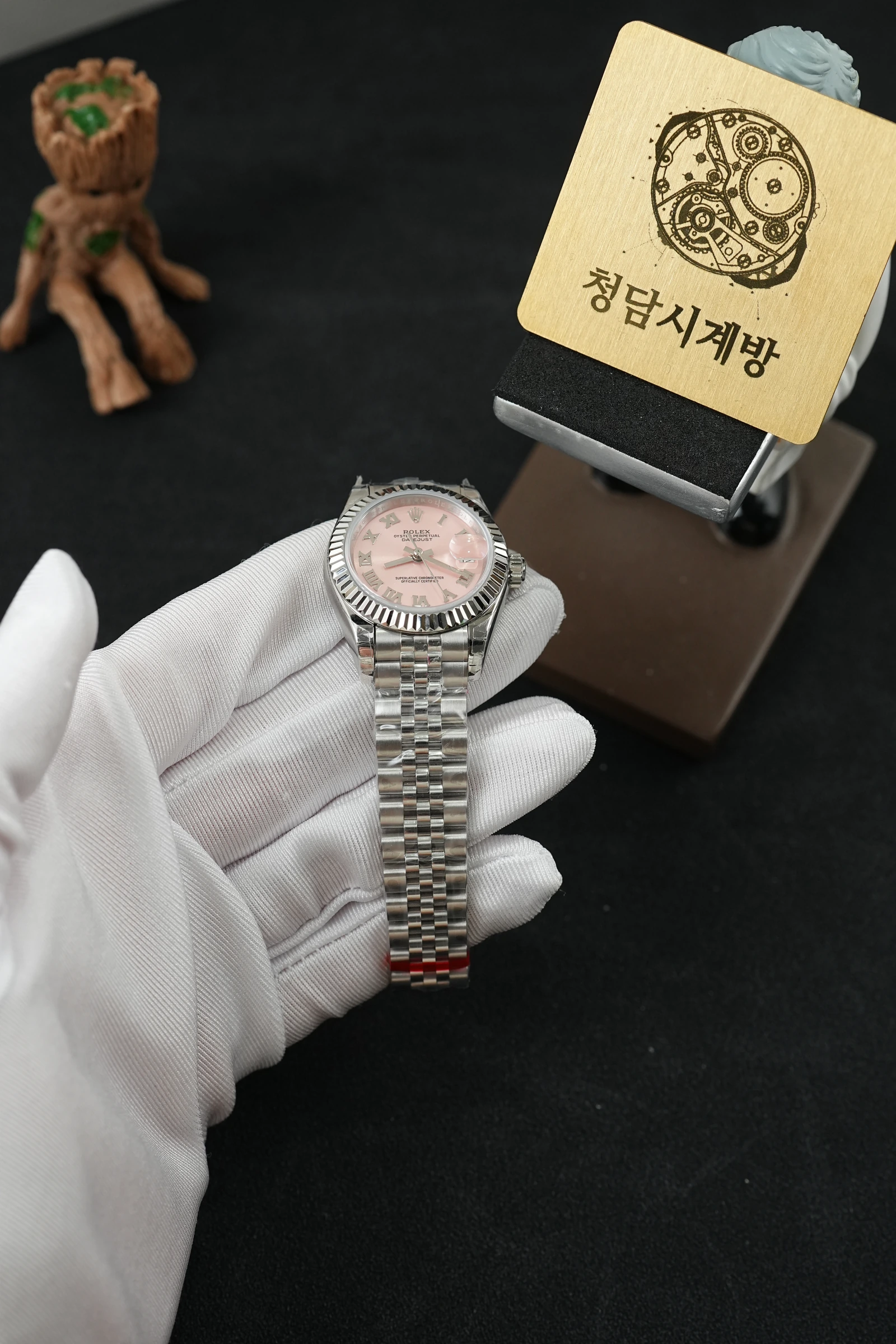 롤렉스 레이디 데이저스트 핑크 로만 상세 이미지 3