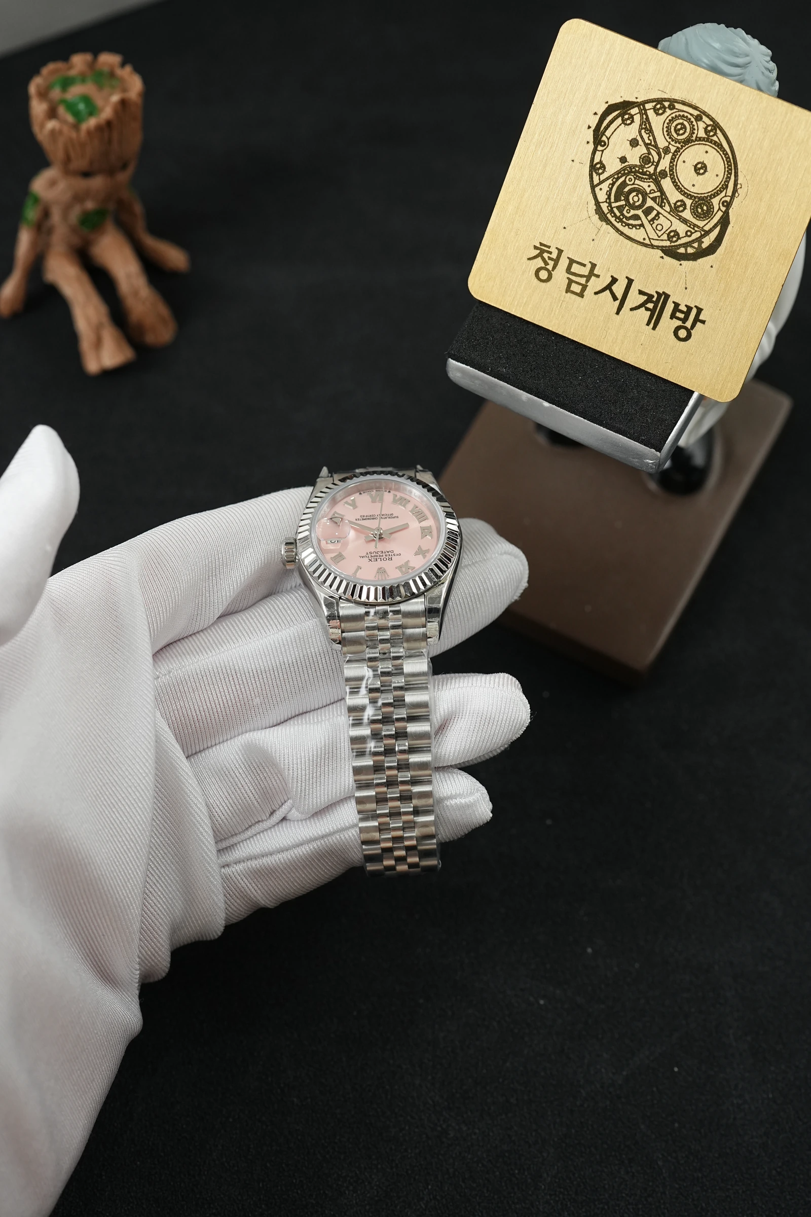 롤렉스 레이디 데이저스트 핑크 로만 상세 이미지 4