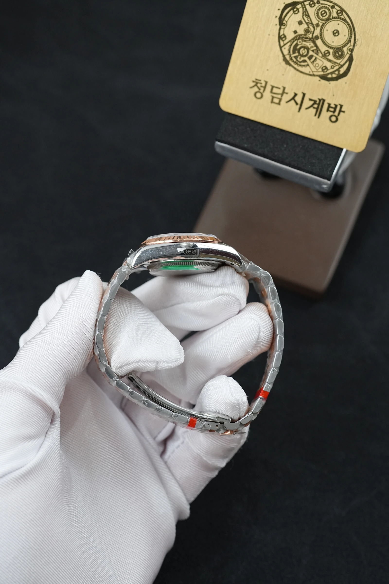 롤렉스 레이디 데이저스트 화이트 로즈골드콤비 로만 상세 이미지 6