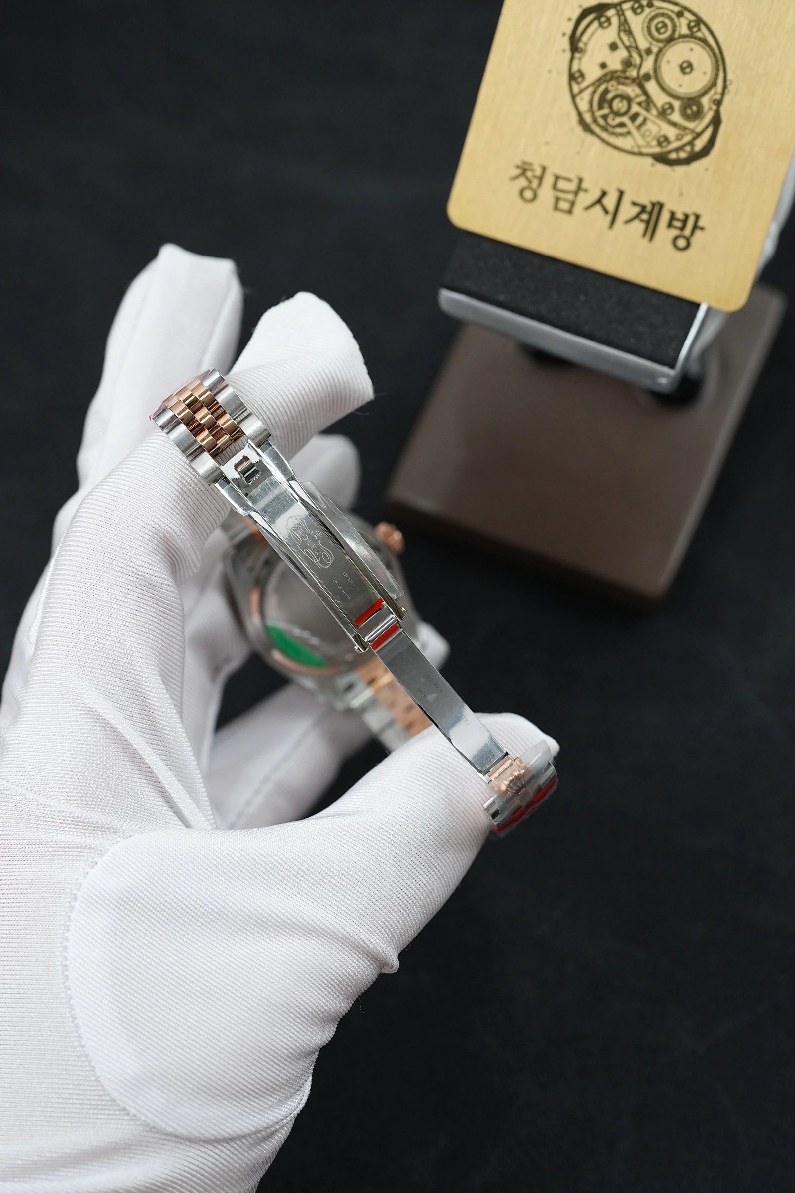 롤렉스 레이디 데이저스트 화이트 로즈골드콤비 로만 상세 이미지 12