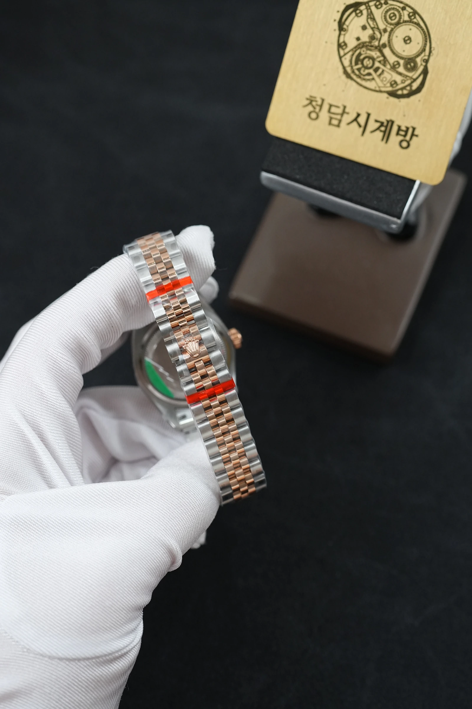롤렉스 레이디 데이저스트 화이트 로즈골드콤비 로만 상세 이미지 18