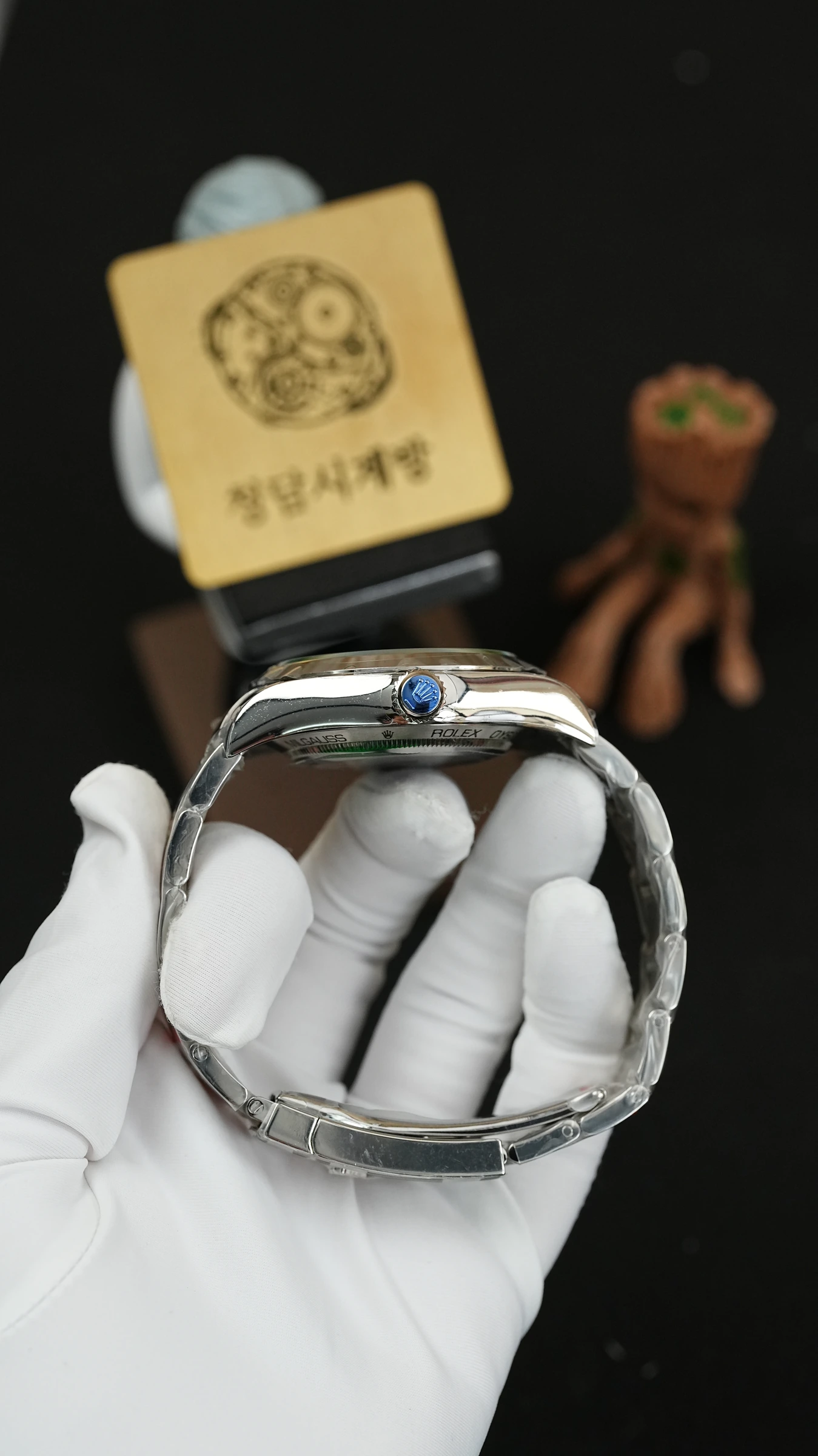 롤렉스 밀가우스 블랙 상세 이미지 6