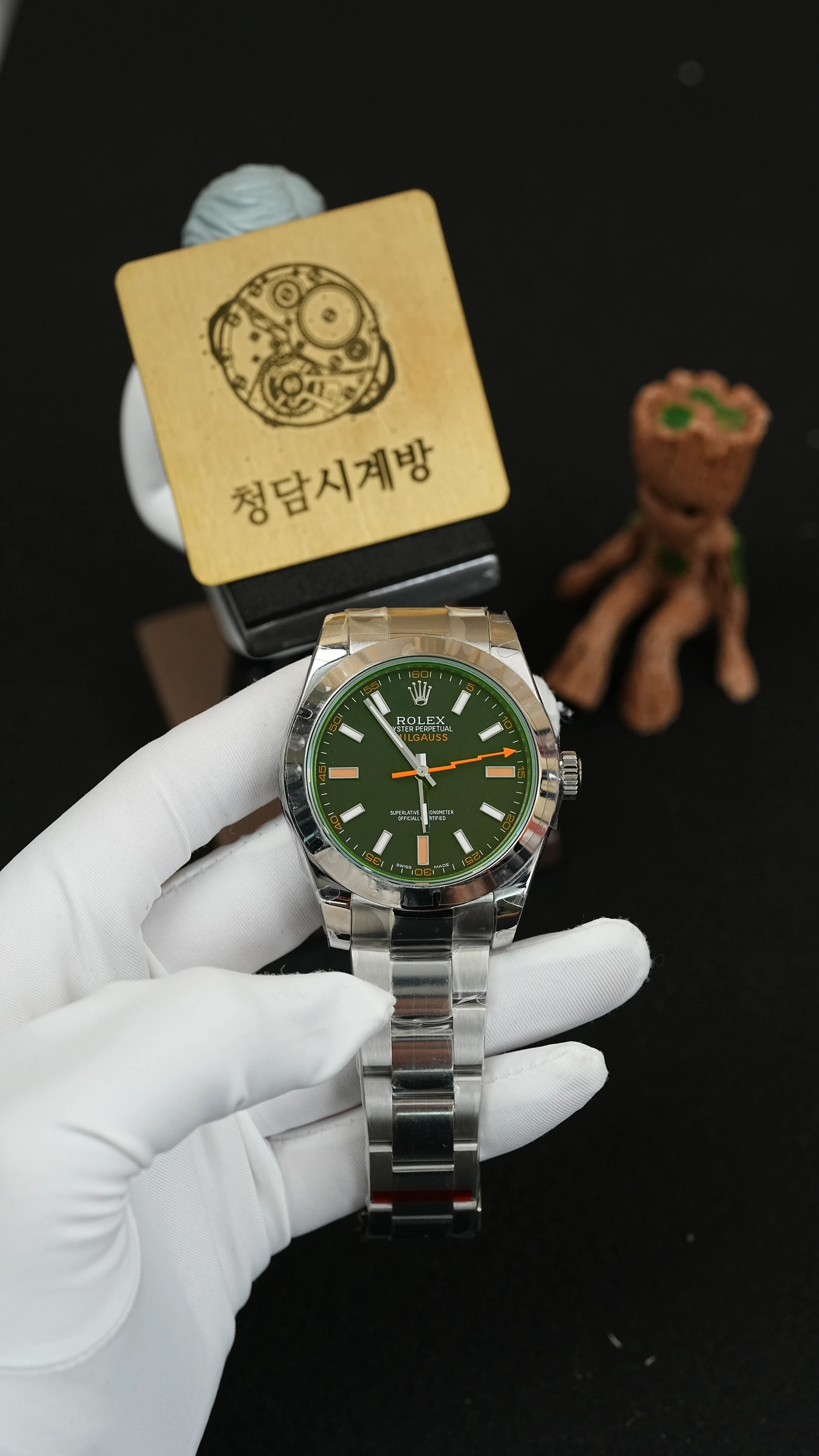 롤렉스 밀가우스 블랙 상세 이미지 13