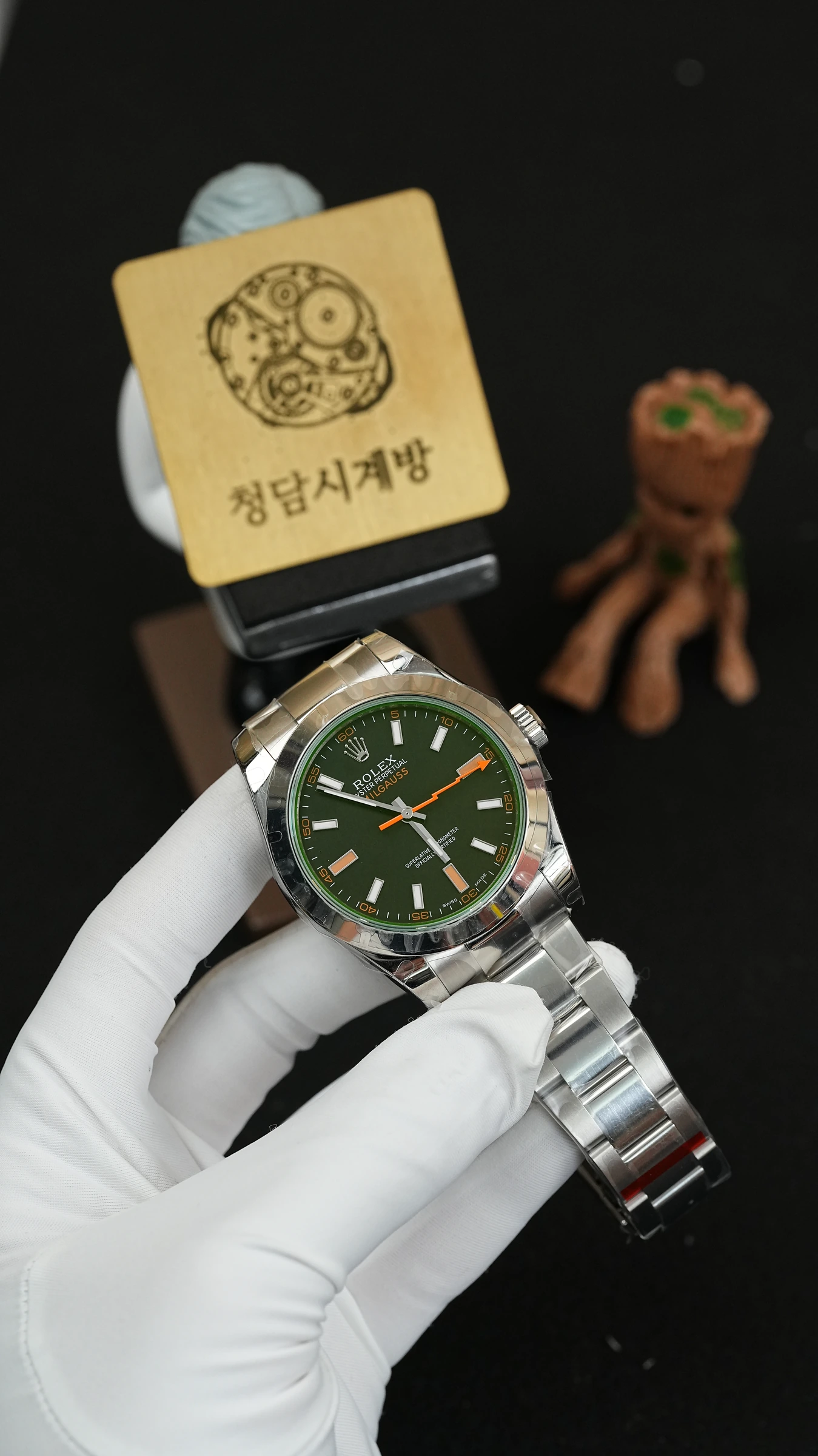 롤렉스 밀가우스 블랙 상세 이미지 15
