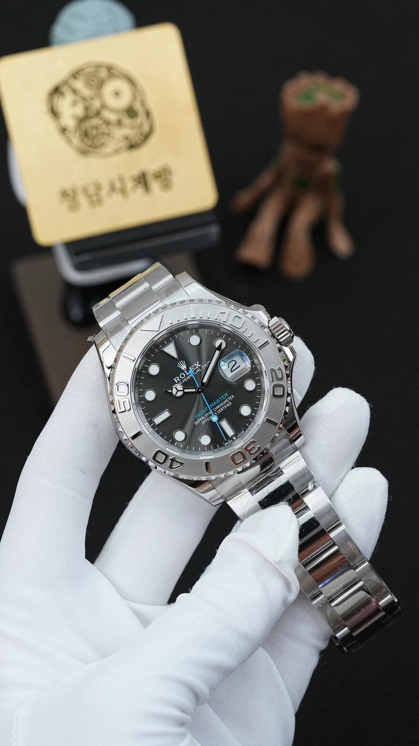 롤렉스 요트마스터 다크로듐 상세 이미지 7