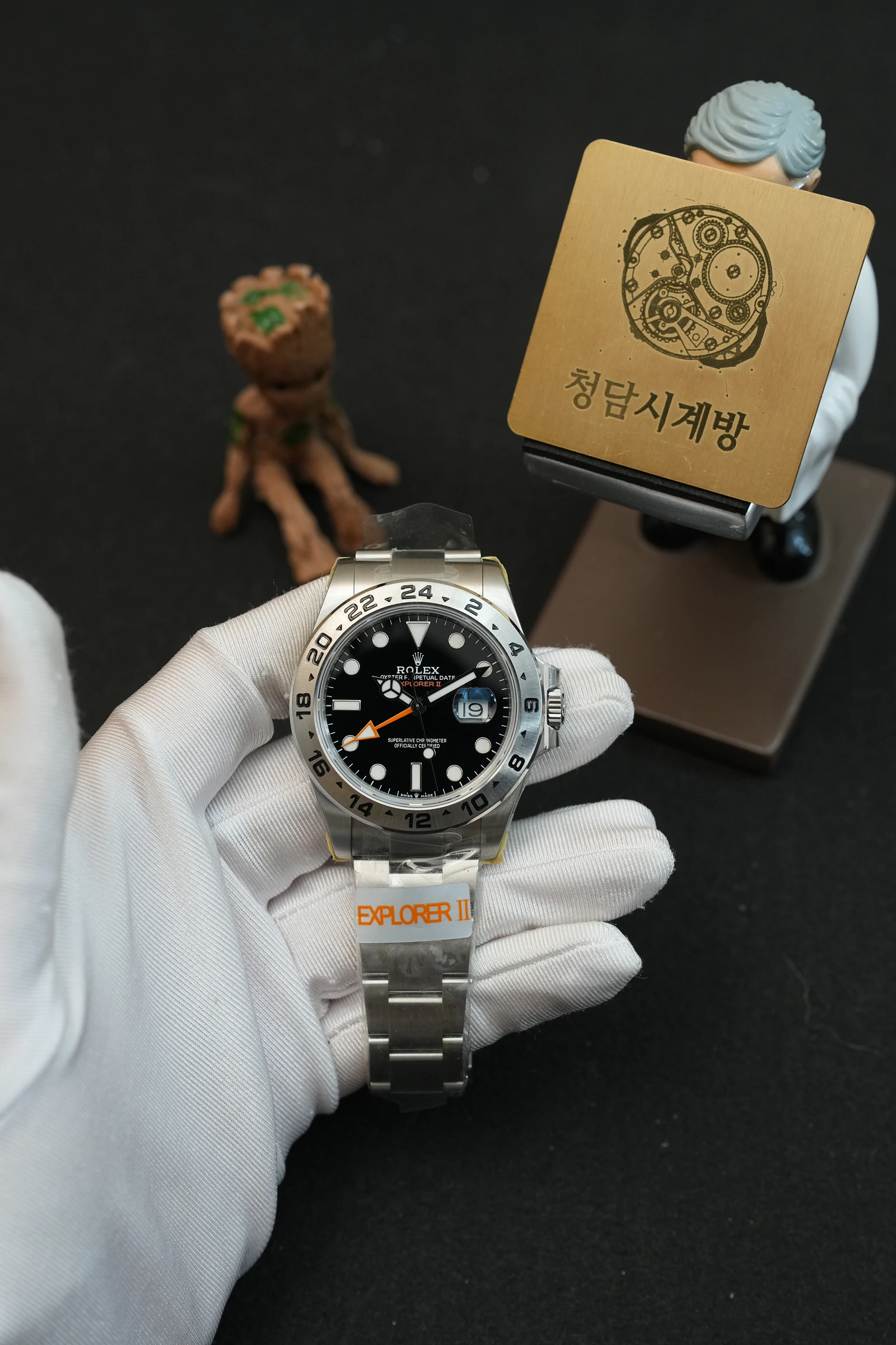 롤렉스 익스플로러2 블랙 상세 이미지 8