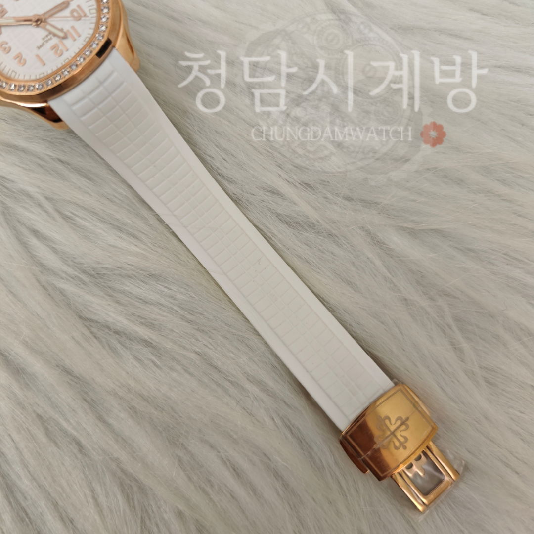 파텍필립 아쿠아넛 루체 트레블타임 로즈골드 다이아베젤 상세 이미지 14