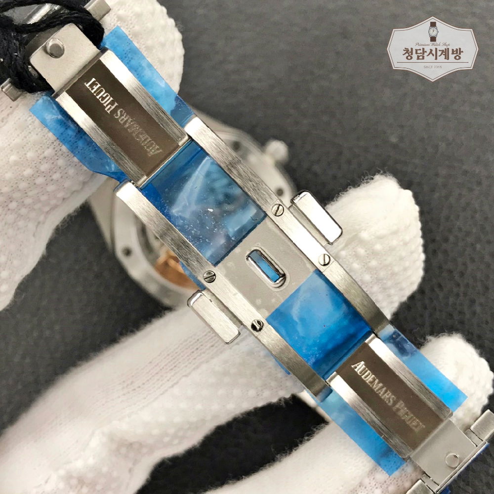 오데마피게 로얄오크 점보 엑스트라씬 살몬다이얼 상세 이미지 5