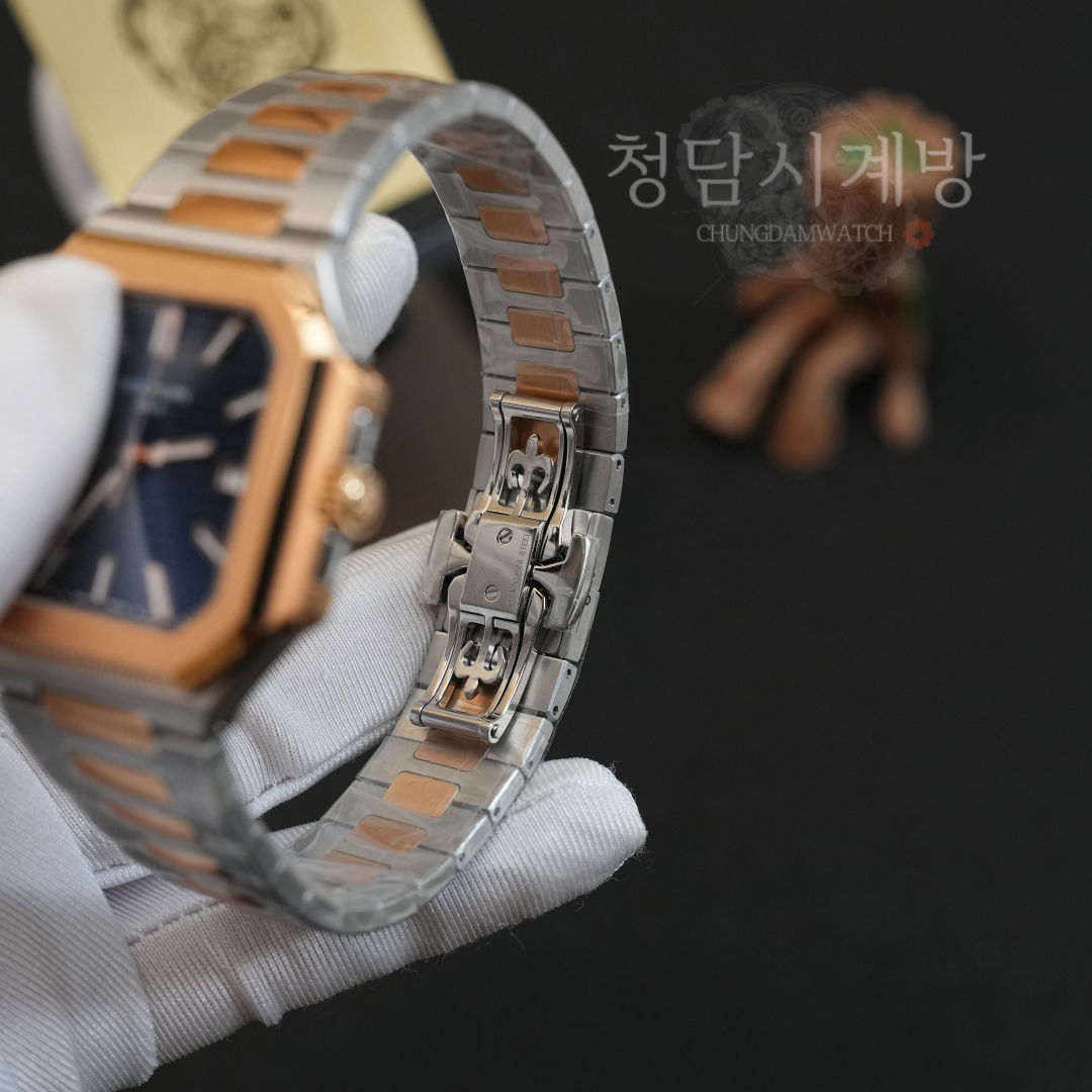 파텍필립 큐비투스 블루 콤비 상세 이미지 11