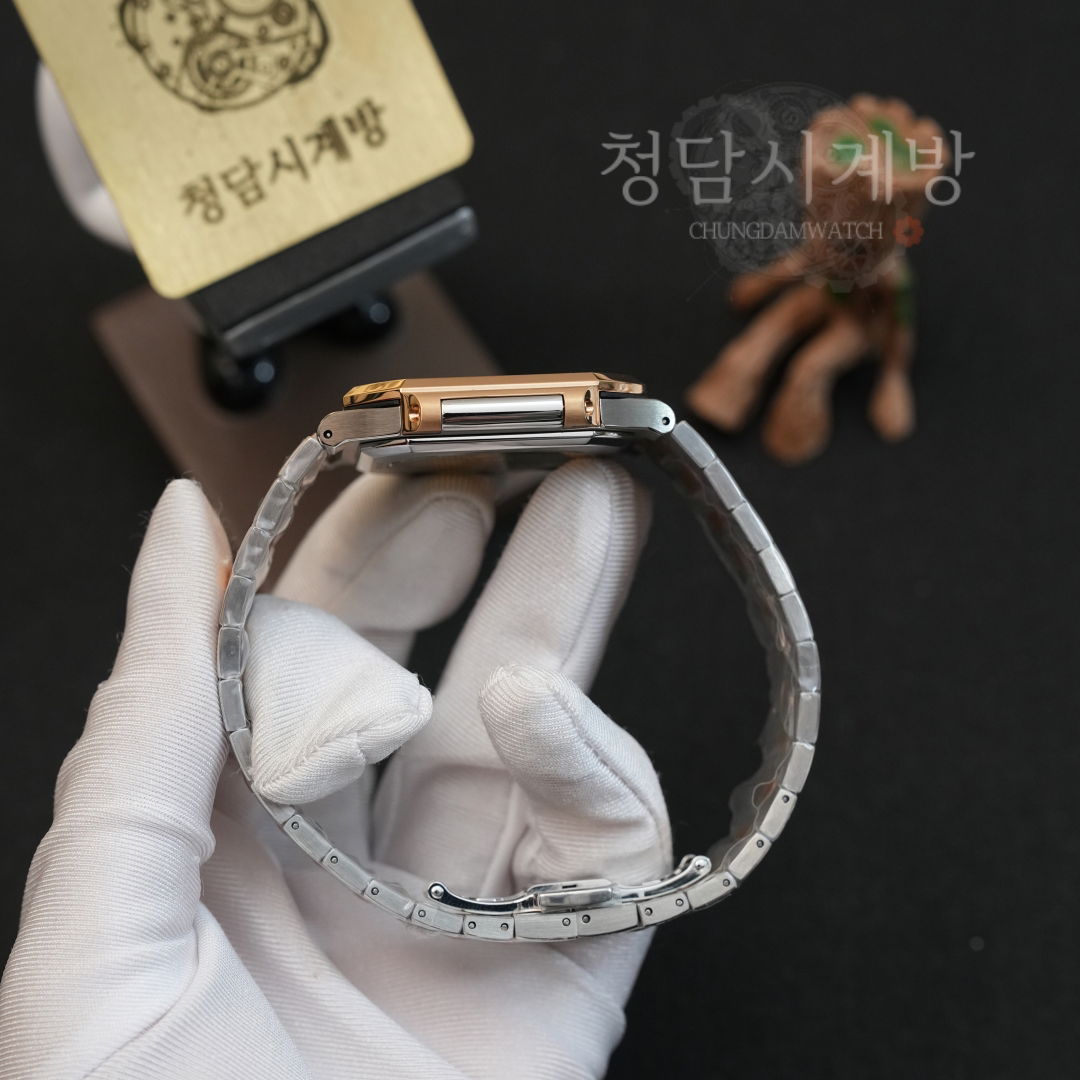 파텍필립 큐비투스 블루 콤비 상세 이미지 16