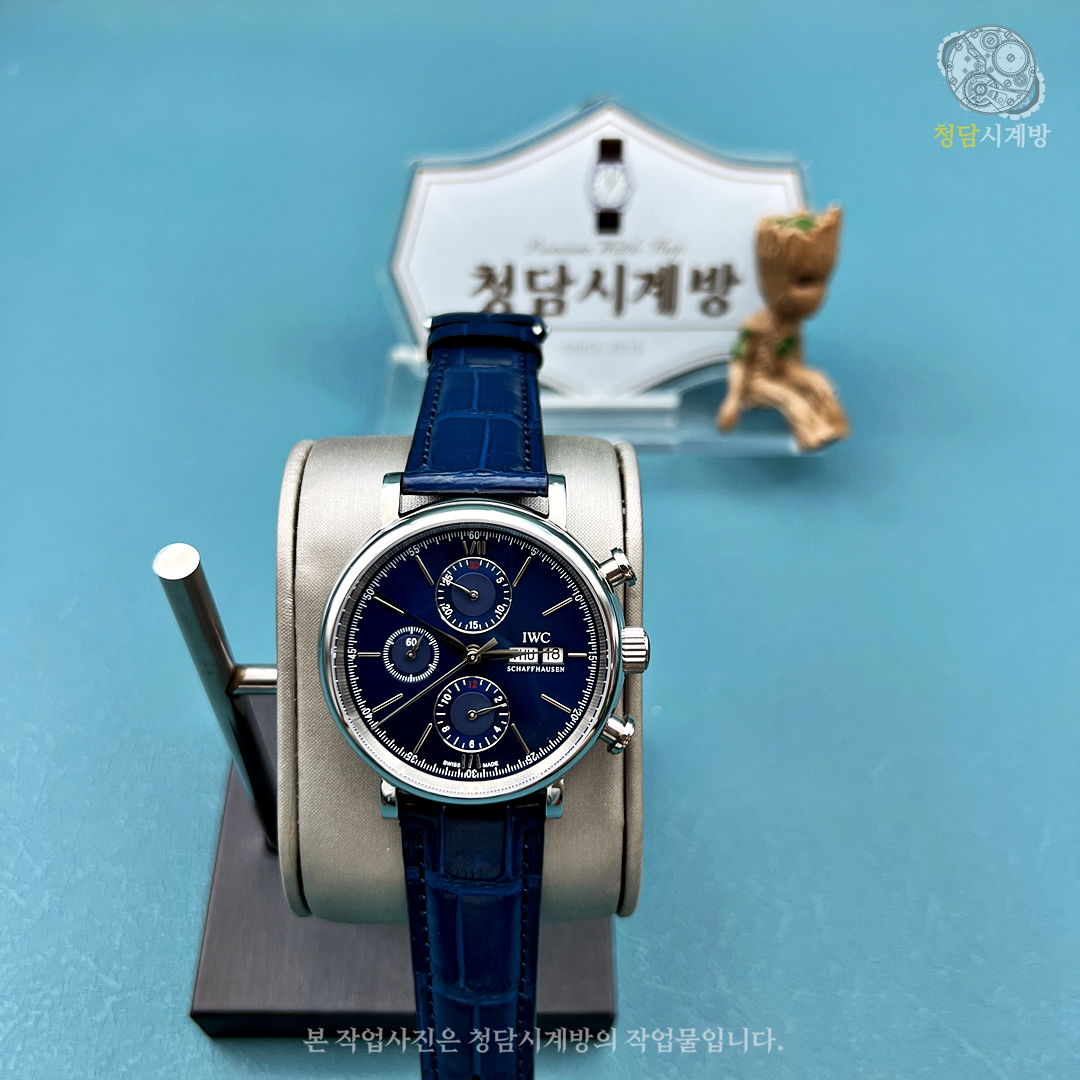 IWC 포르토피노 150주년 스페셜에디션 청판 상세 이미지 16