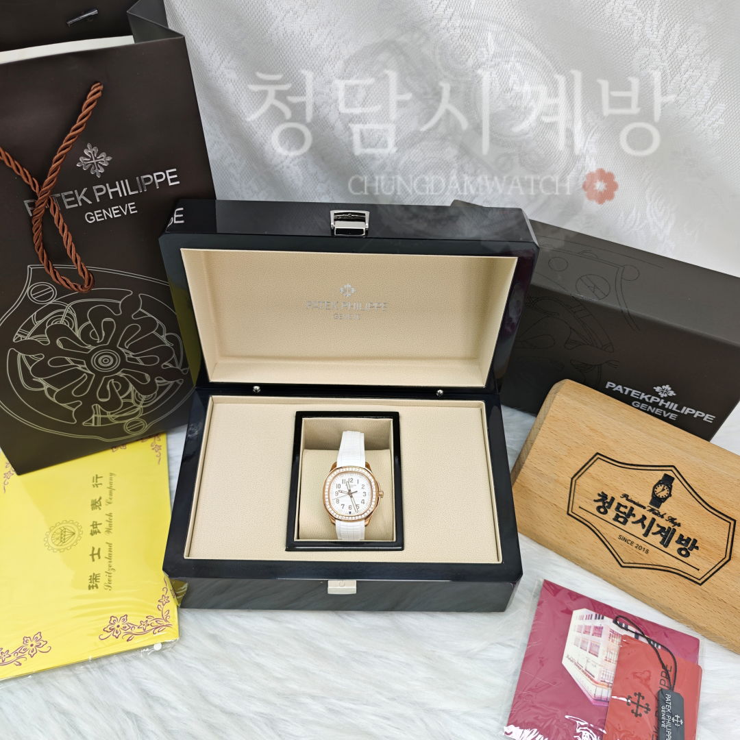 파텍필립 아쿠아넛 루체 트레블타임 로즈골드 다이아베젤 상세 이미지 18