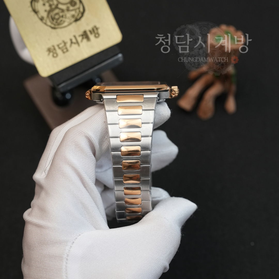 파텍필립 큐비투스 블루 콤비 상세 이미지 3