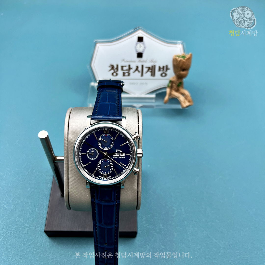 IWC 포르토피노 150주년 스페셜에디션 청판 상세 이미지 12