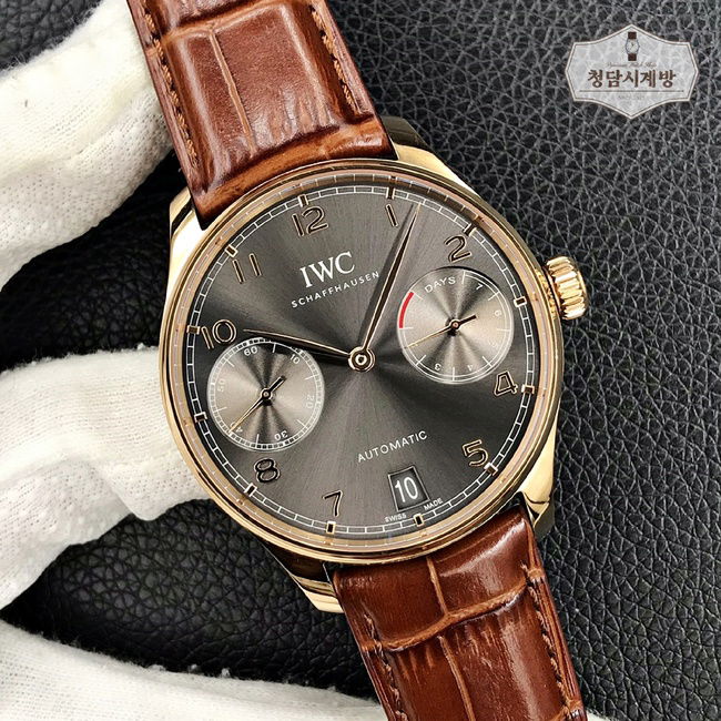 IWC 포르투기저 7DAYS 그레이 상세 이미지 7