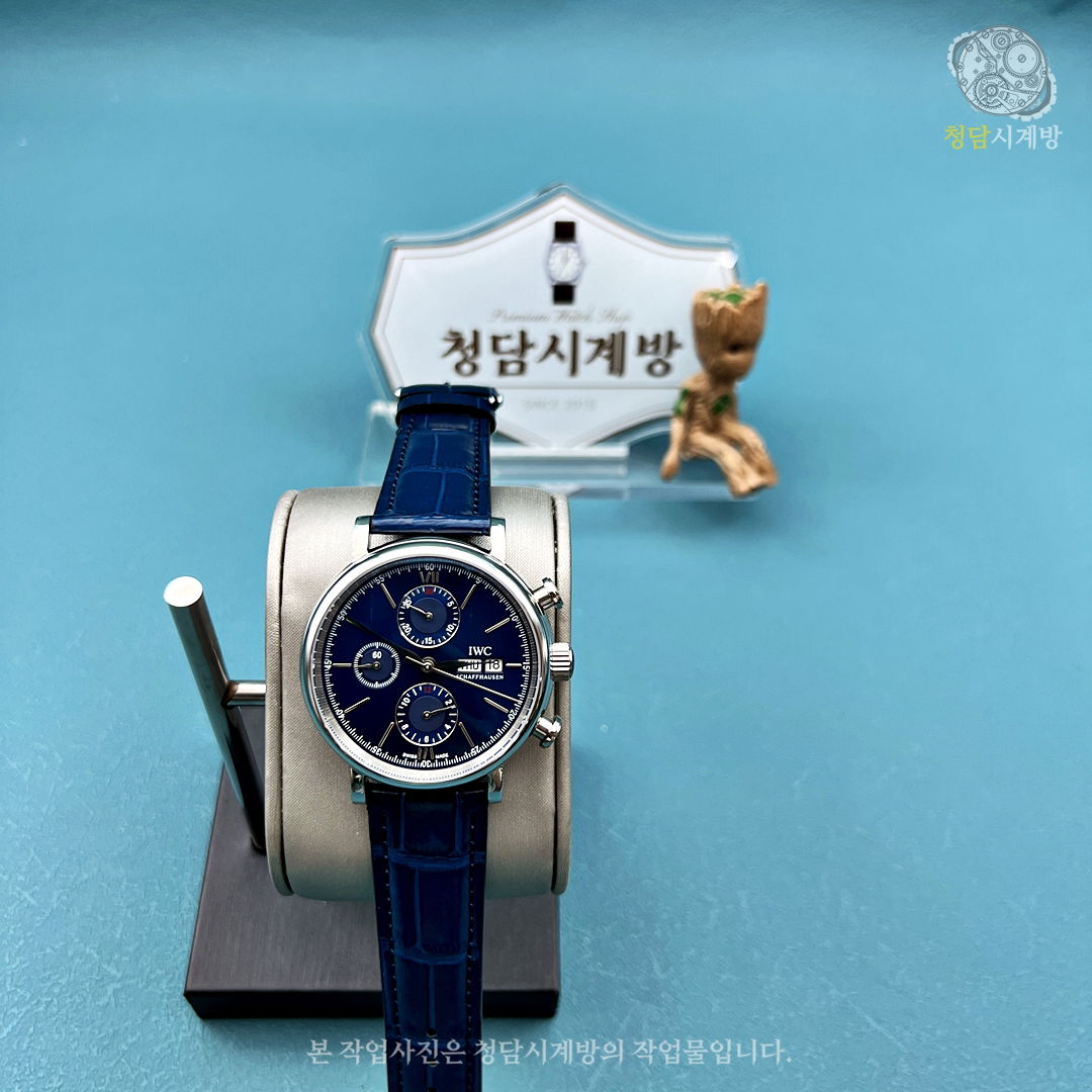 IWC 포르토피노 150주년 스페셜에디션 청판 상세 이미지 13