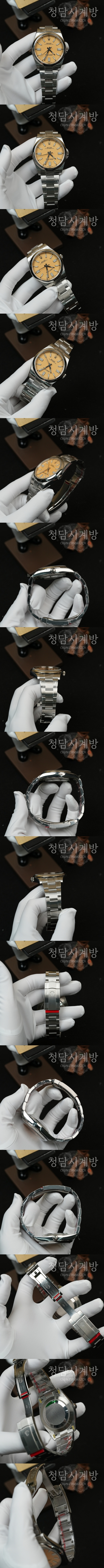 롤렉스 오이스터퍼페츄얼 논데이트 베이지 상세 이미지 2