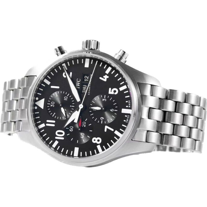 IWC 파일럿 워치 크로노그래프 블랙 상세 이미지 11