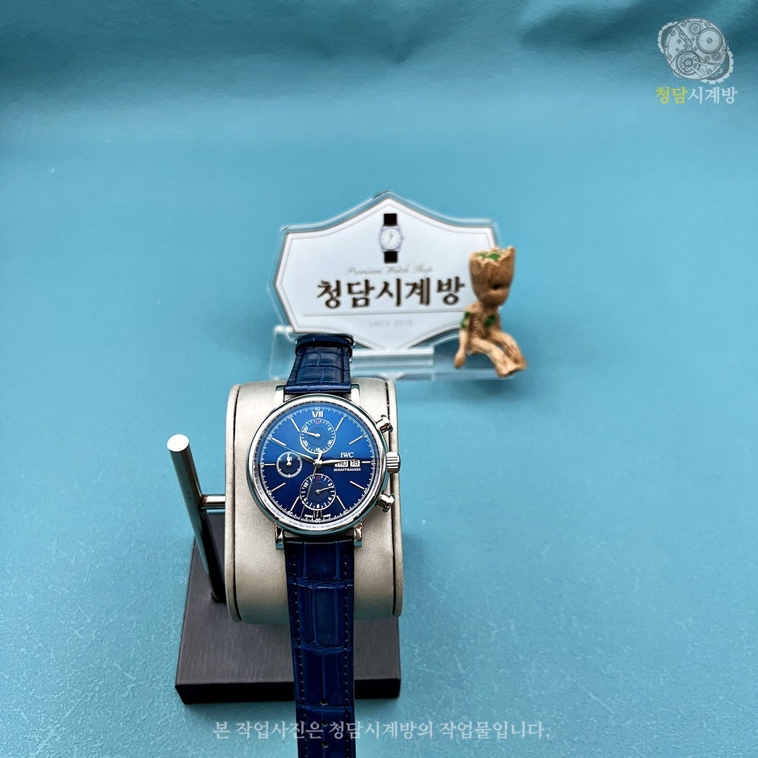 IWC 포르토피노 150주년 스페셜에디션 청판 상세 이미지 11