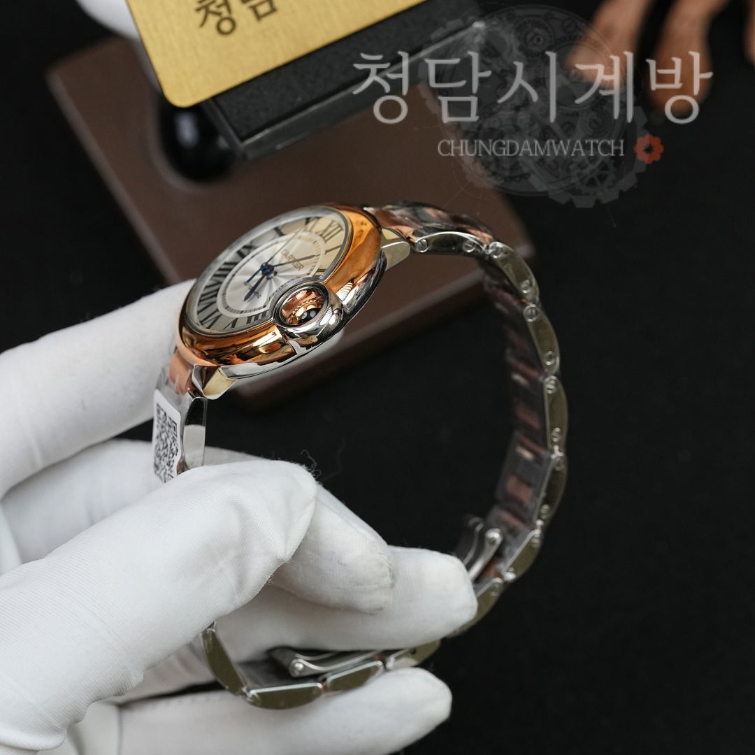 까르띠에 발롱블루 로즈골드 콤비 상세 이미지 6