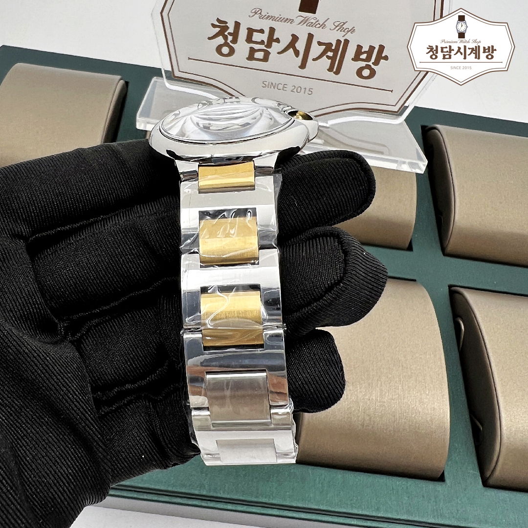 까르띠에 발롱블루 옐로우골드 콤비 상세 이미지 12