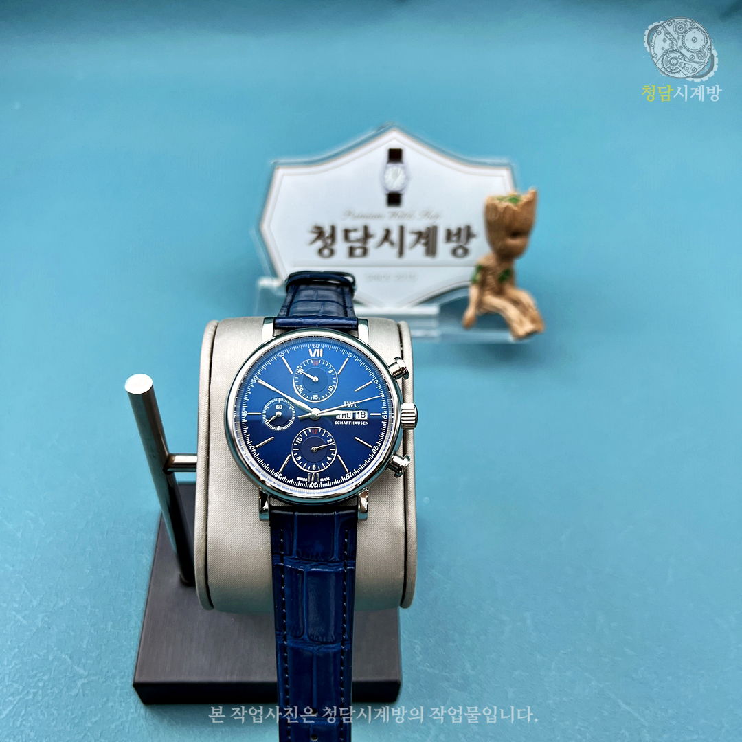 IWC 포르토피노 150주년 스페셜에디션 청판 상세 이미지 14