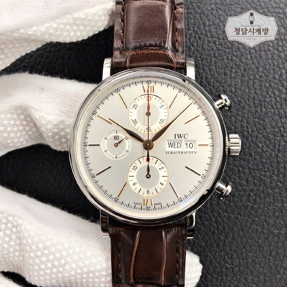 IWC 포르토피노 크로노 실버 상세 이미지 3