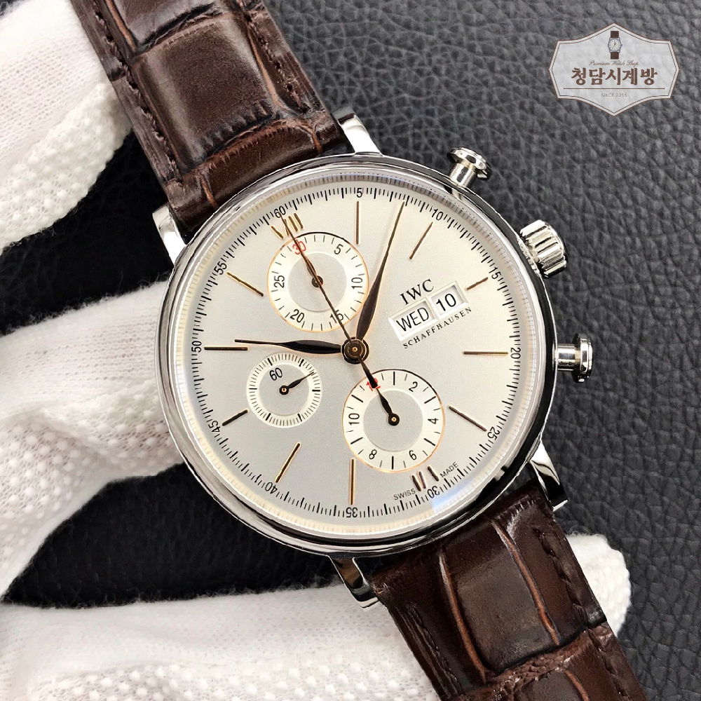IWC 포르토피노 크로노 실버 상세 이미지 8