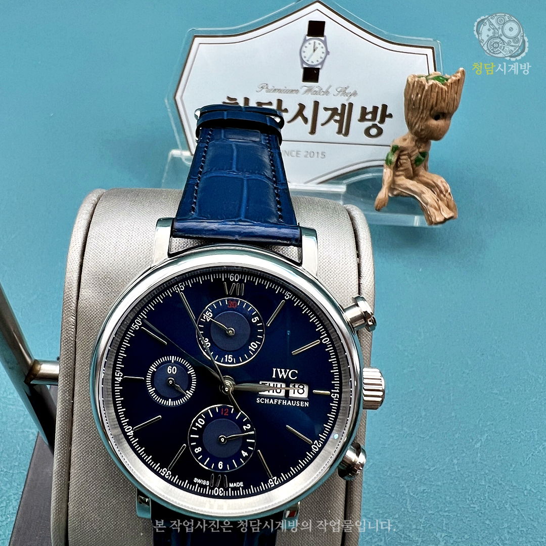 IWC 포르토피노 150주년 스페셜에디션 청판 상세 이미지 19