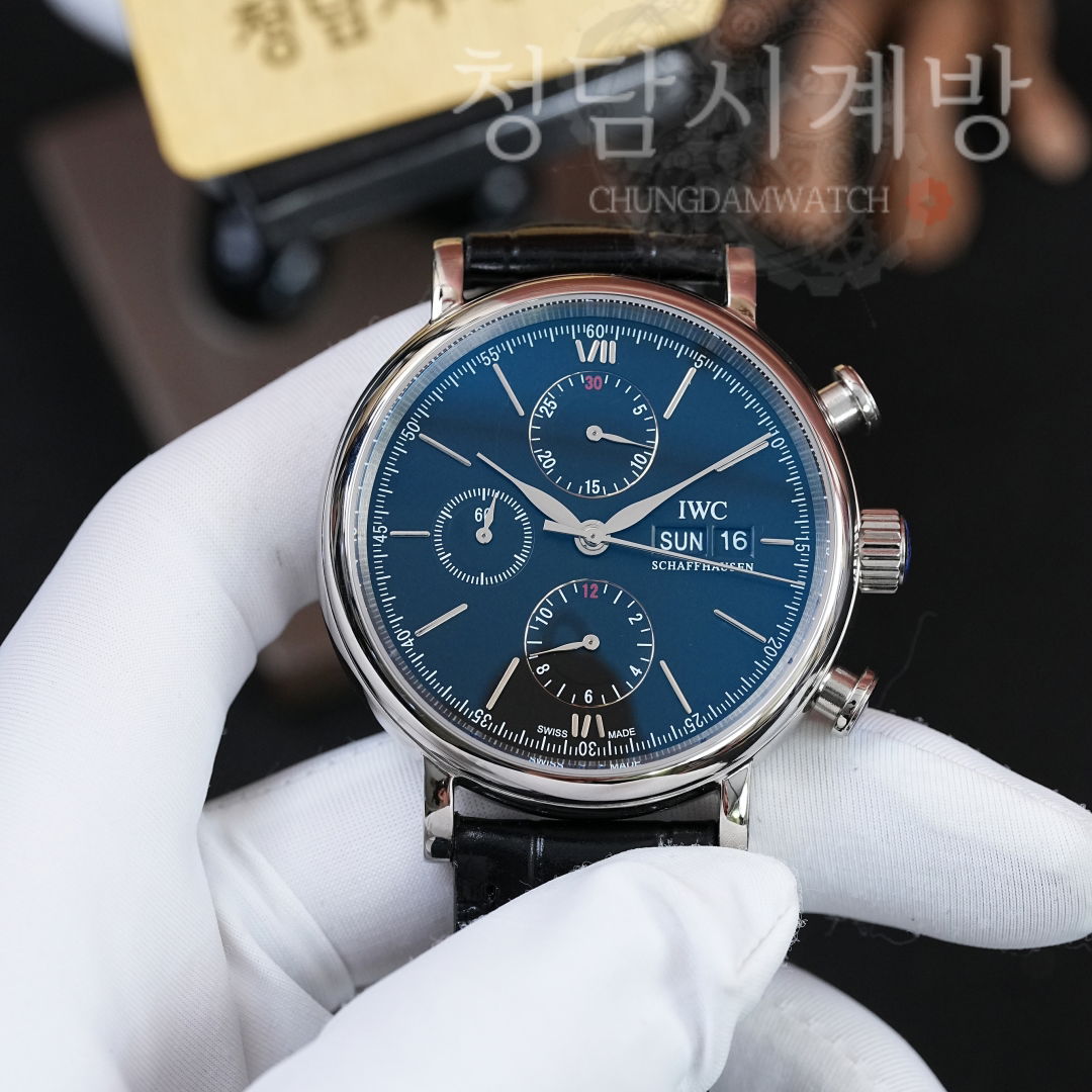 IWC 포르토피노 크로노 블랙 상세 이미지 4