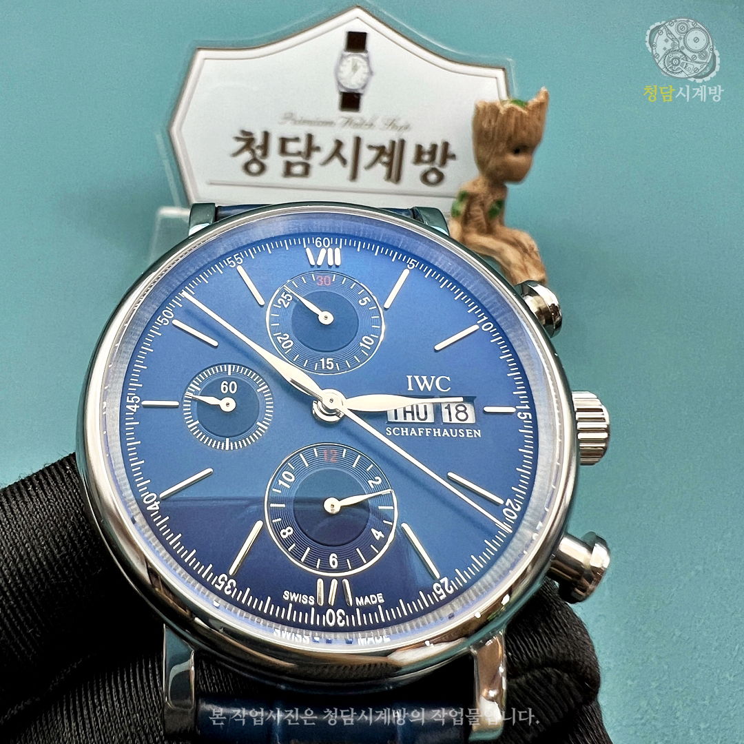 IWC 포르토피노 150주년 스페셜에디션 청판 상세 이미지 21