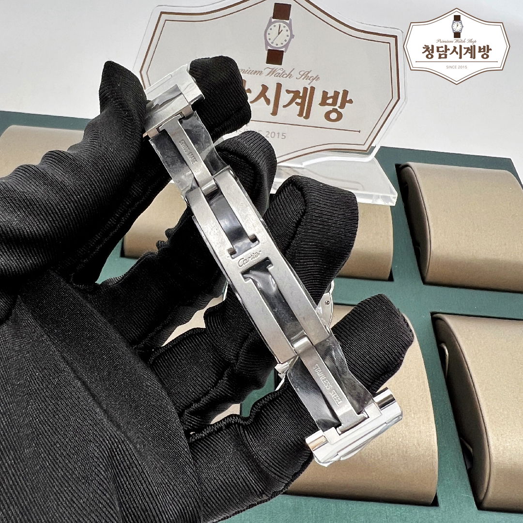 까르띠에 발롱블루 옐로우골드 콤비 상세 이미지 4
