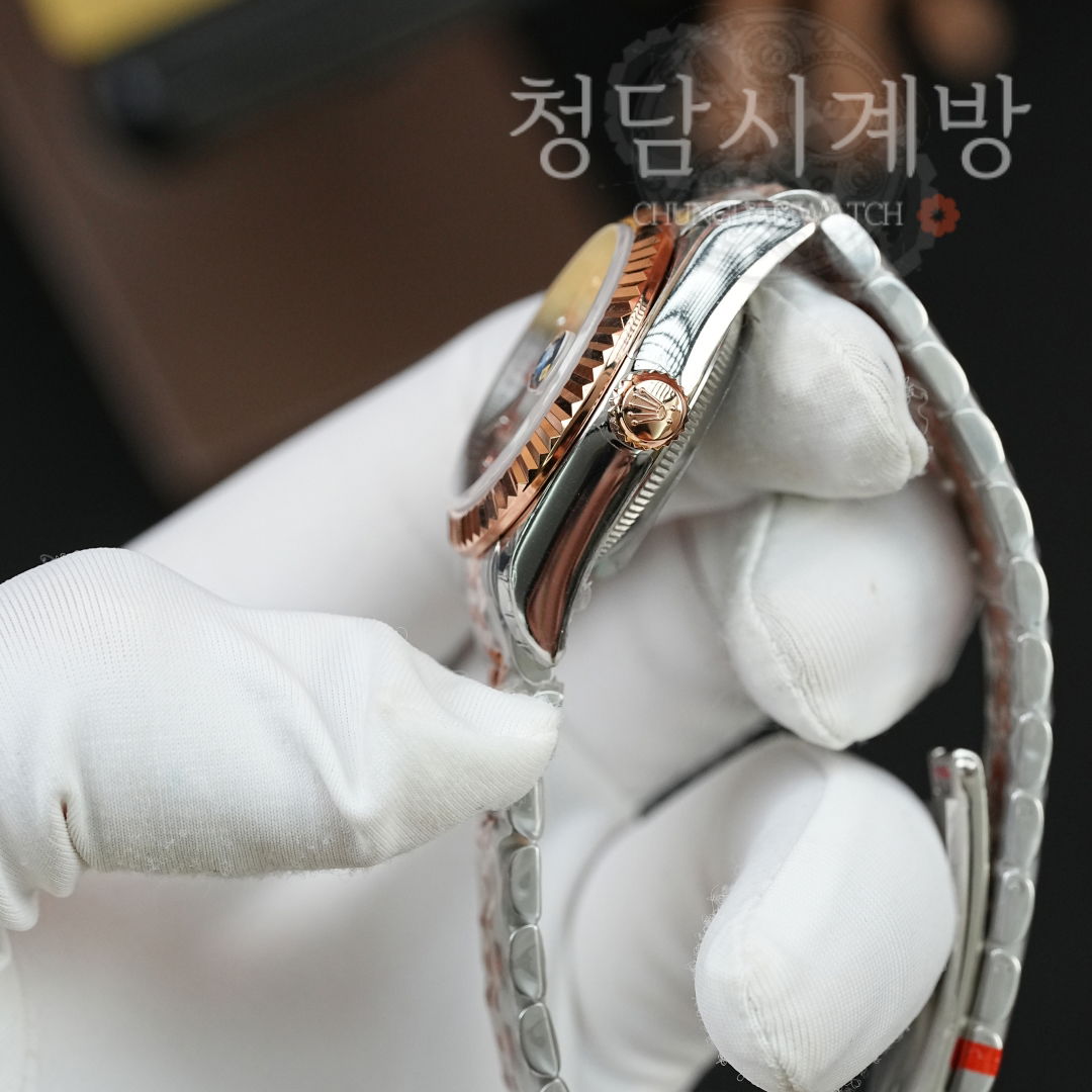 롤렉스 레이디 데이저스트 자개판 로즈골드콤비 10P 상세 이미지 18