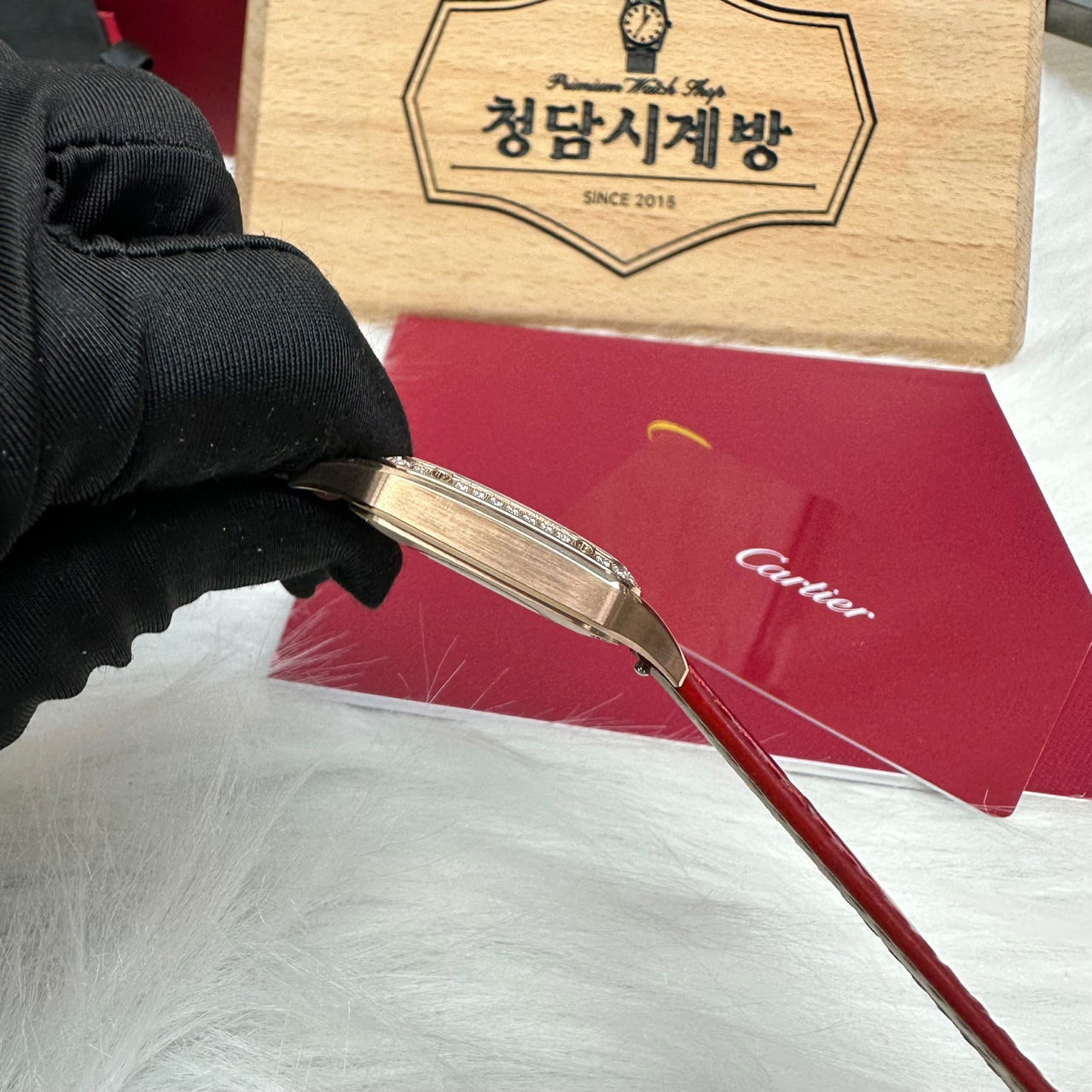 까르띠에 산토스 뒤몽 다이아골드 상세 이미지 9