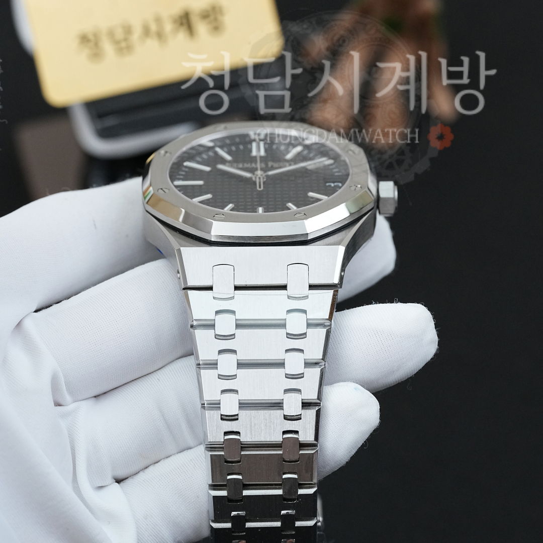 오데마피게 AP 로얄오크 15510 블랙 상세 이미지 9