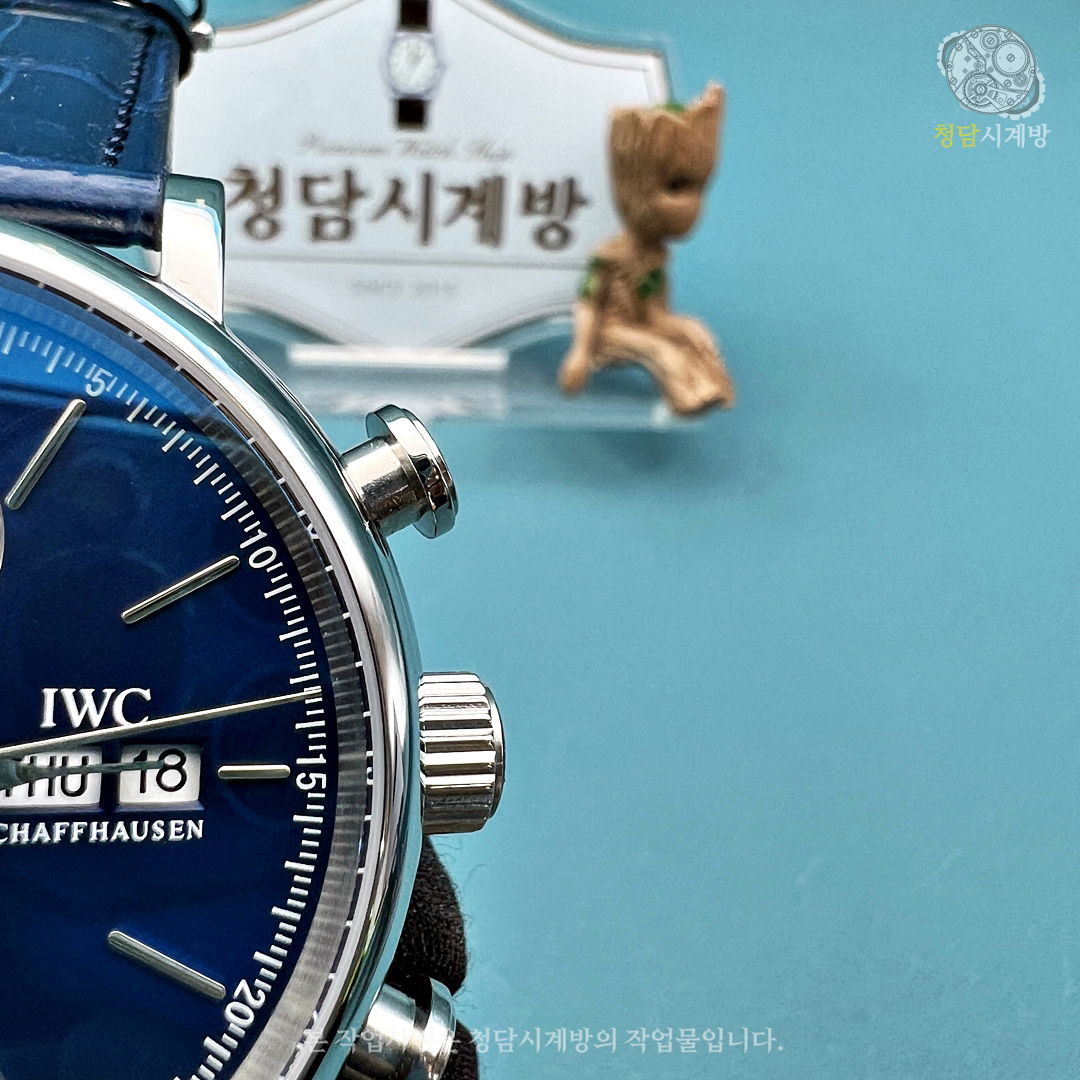 IWC 포르토피노 150주년 스페셜에디션 청판 상세 이미지 9