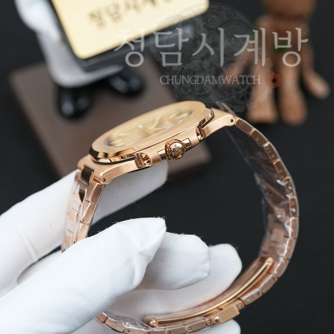 파텍필립 노틸러스 5711 골드 브라운 상세 이미지 8