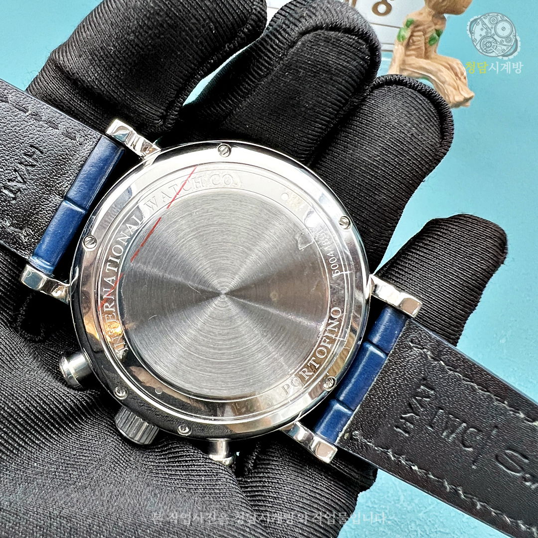IWC 포르토피노 150주년 스페셜에디션 청판 상세 이미지 7