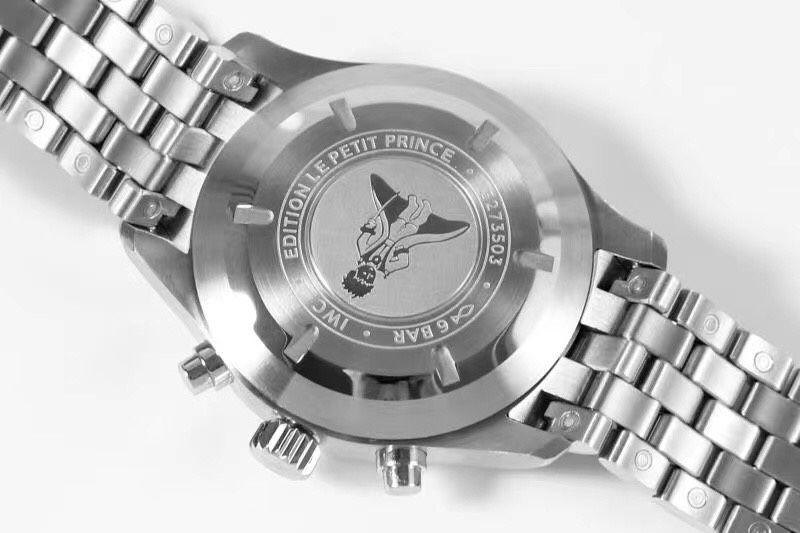 IWC 파일럿 워치 크로노그래프 블루 스틸 상세 이미지 8