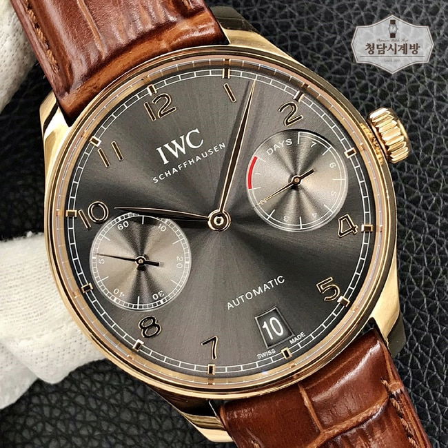 IWC 포르투기저 7DAYS 그레이 상세 이미지 10