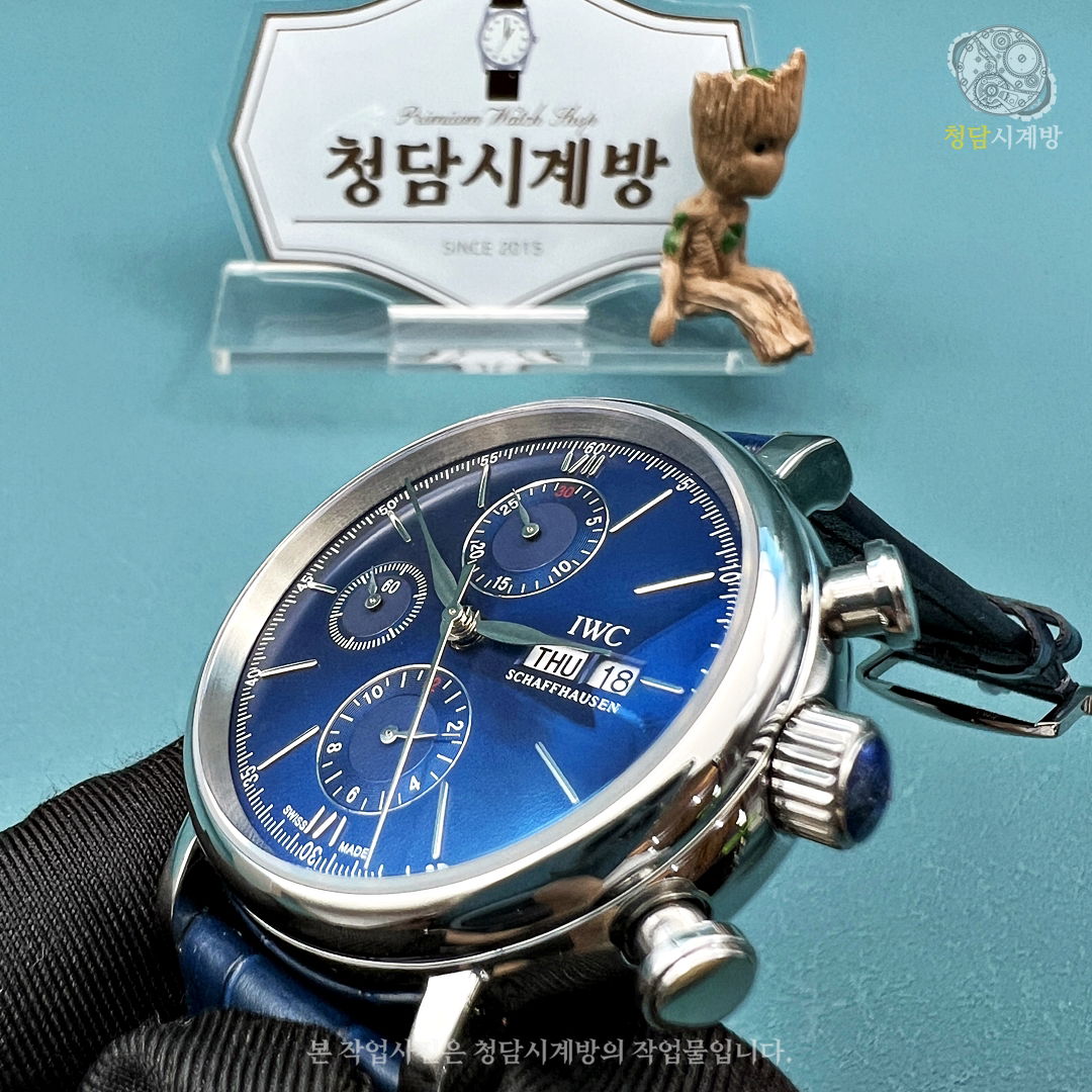 IWC 포르토피노 150주년 스페셜에디션 청판 상세 이미지 22
