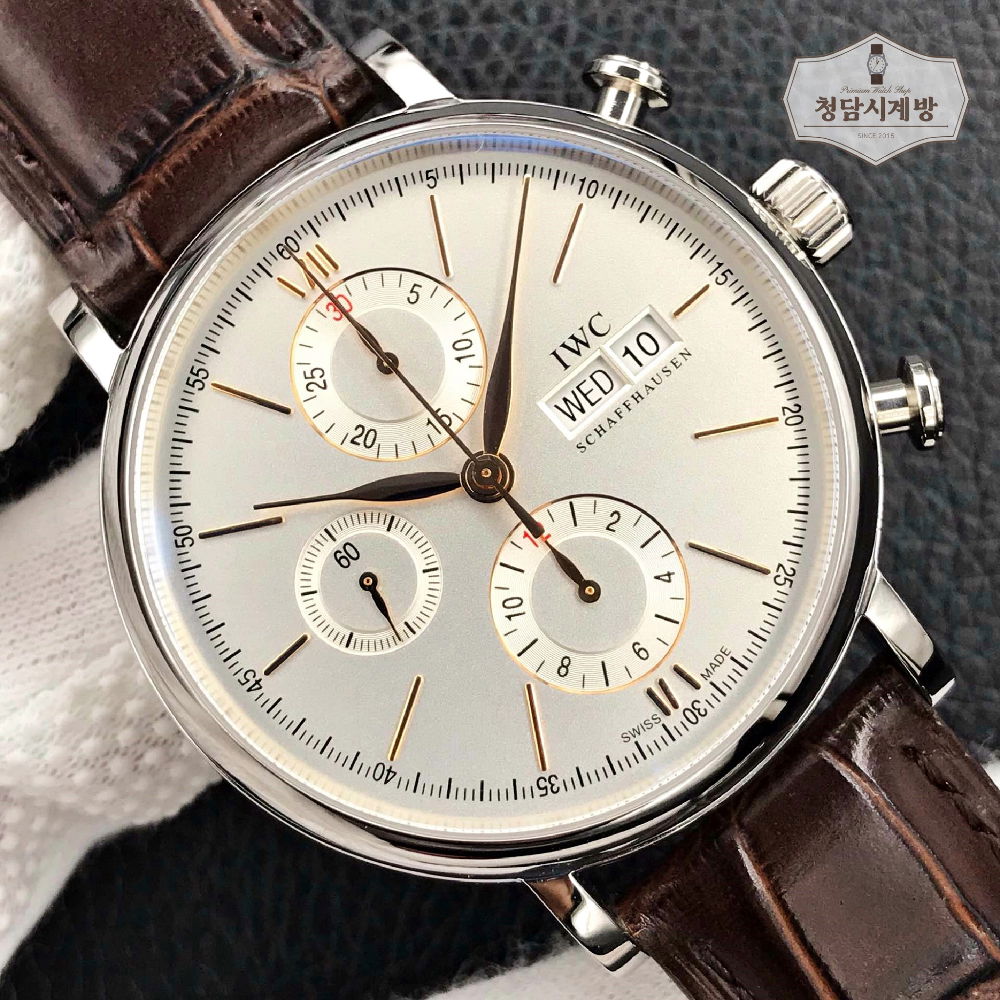 IWC 포르토피노 크로노 실버 상세 이미지 5