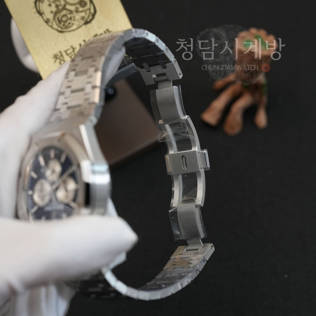 파텍필립 큐비투스 블루 콤비 상세 이미지 12