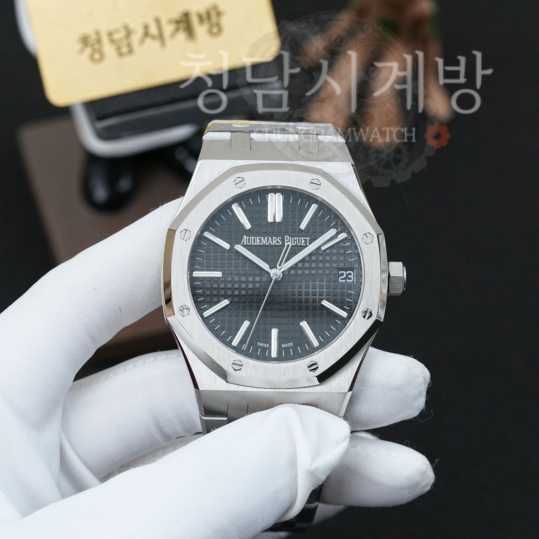 오데마피게 AP 로얄오크 15510 블랙 상세 이미지 3