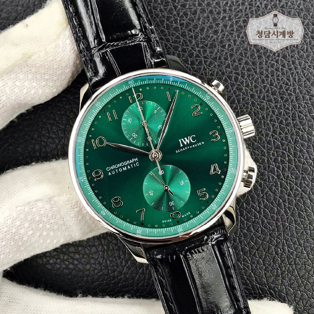 IWC 포르투기저 녹판 상세 이미지 7