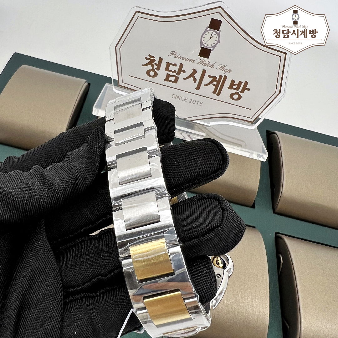 까르띠에 발롱블루 옐로우골드 콤비 상세 이미지 14