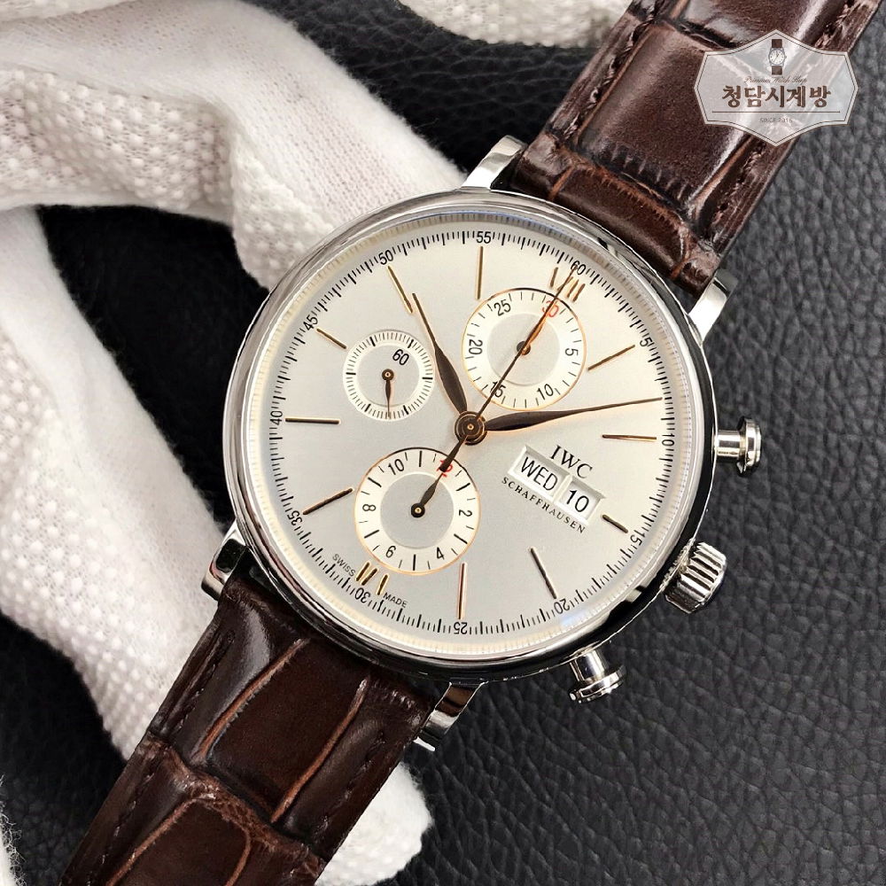 IWC 포르토피노 크로노 실버 상세 이미지 10