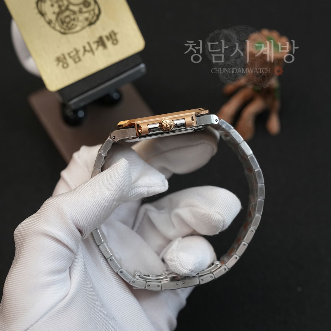 파텍필립 큐비투스 블루 콤비 상세 이미지 17